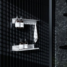 Przyklejana półka łazienkowa NEXA 30 cm