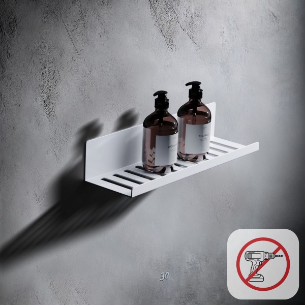 Przyklejana półka łazienkowa NEXA 30 cm