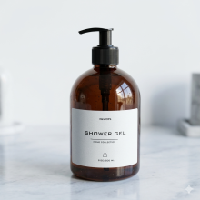 Zestaw butelek na szampon, odżywkę, żel - 3szt. 0,5l 