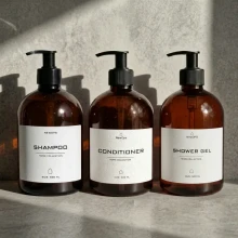 Butelka na szampon, odżywkę, żel 0,5l