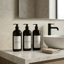 Butelka na szampon, żel, odżywkę -  0,5l