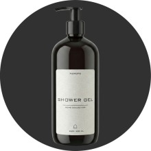 Butelka na szampon, żel, odżywkę -  0,5l