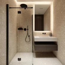 Półka łazienkowa LINEA 30 cm