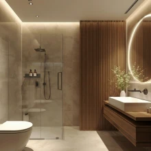 Półka łazienkowa FUSION 40 cm