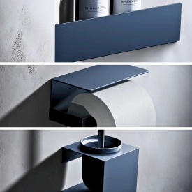 Nook Bathroom Set z półką narożną