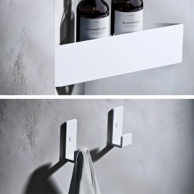 Nook Shower duo white