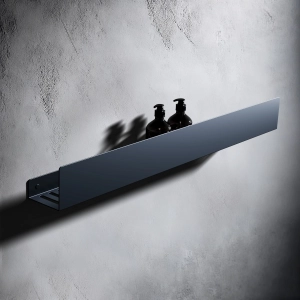 Półka łazienkowa LINEA 80 cm - czarna