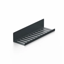 Przyklejana półka łazienkowa NEXA 30 cm - czarna
