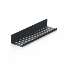 Przyklejana półka łazienkowa NEXA 40 cm - czarna