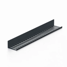 Przyklejana półka łazienkowa NEXA 60 cm - czarna