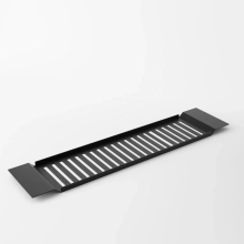 Półka na wannę OASIS czarna 75 cm - czarna