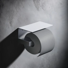 Uchwyt na papier toaletowy PRIME - biały