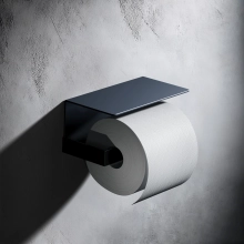 Uchwyt na papier toaletowy NEXA PRIME - czarny