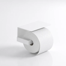 Uchwyt na papier toaletowy NEXA PRIME - biały