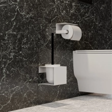 Szczotka do WC NEXA LOTUS - biała 