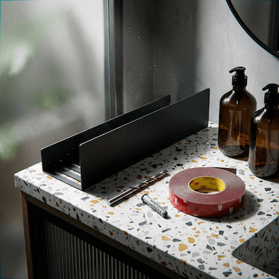 Montaż półek prysznicowych krok po kroku